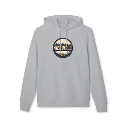 Nashville Guitar Skyline Hoodie - City Music Souvenir