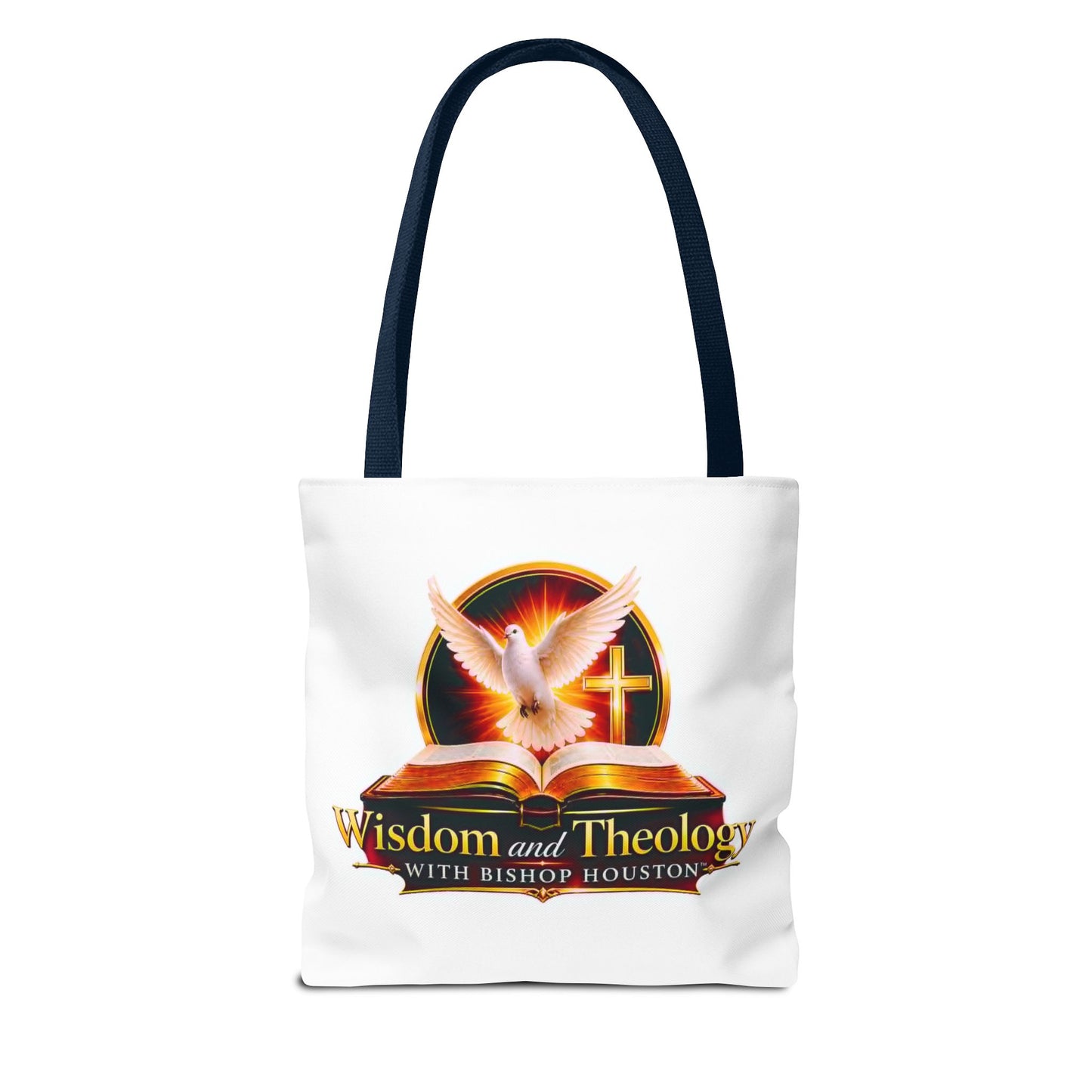 Christian Wisdom & Theology Tote Bag — 'Wisdom and Theology with Bishop Houston' Inspirational Faith Tote