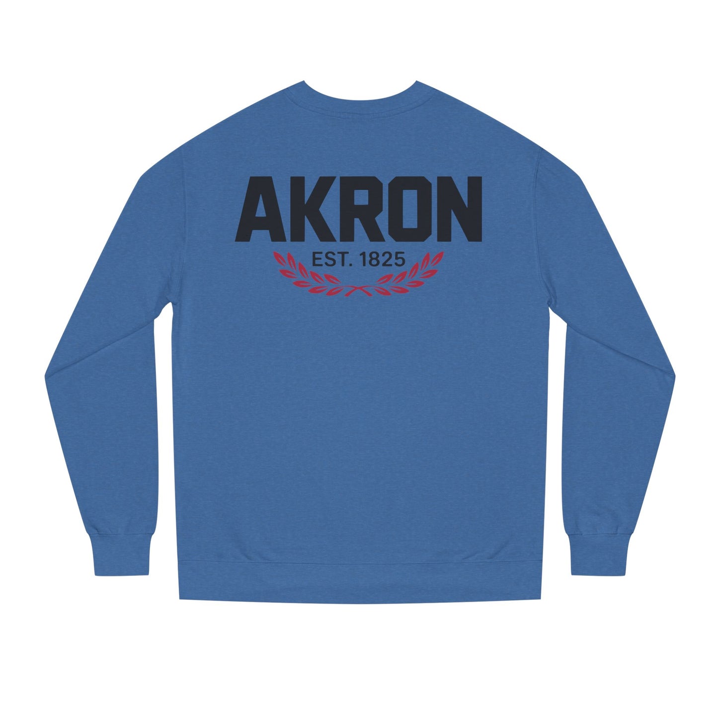 Akron Est. 1825 Crewneck Sweatshirt — Vintage City Pride Pullover