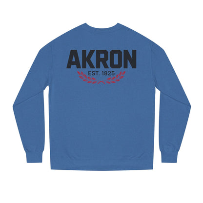 Akron Est. 1825 Crewneck Sweatshirt — Vintage City Pride Pullover