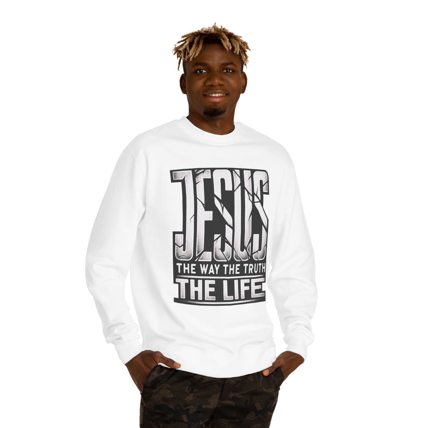 Jesus 'The Way The Truth The Life' Crewneck Sweatshirt