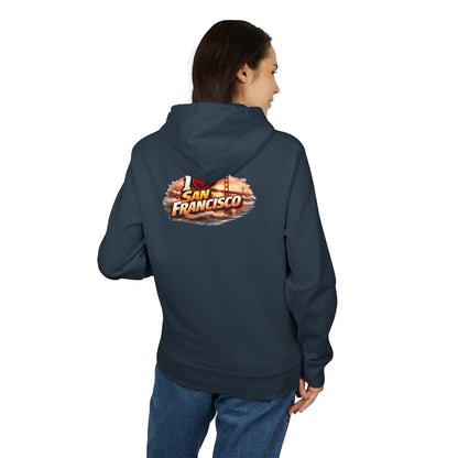 I Love San Francisco Hoodie — Retro City Skyline Graphic