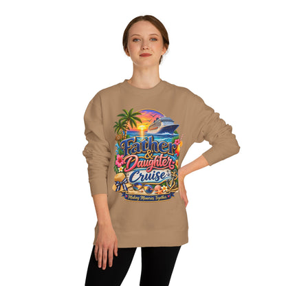Father & Daughter Cruise Sweatshirt — Tropical Cruise Vacation Pullover