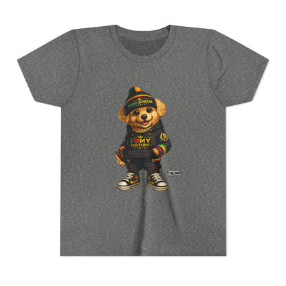 Youth Bear Graphic Tee – "I Love My Culture" Urban Streetwear