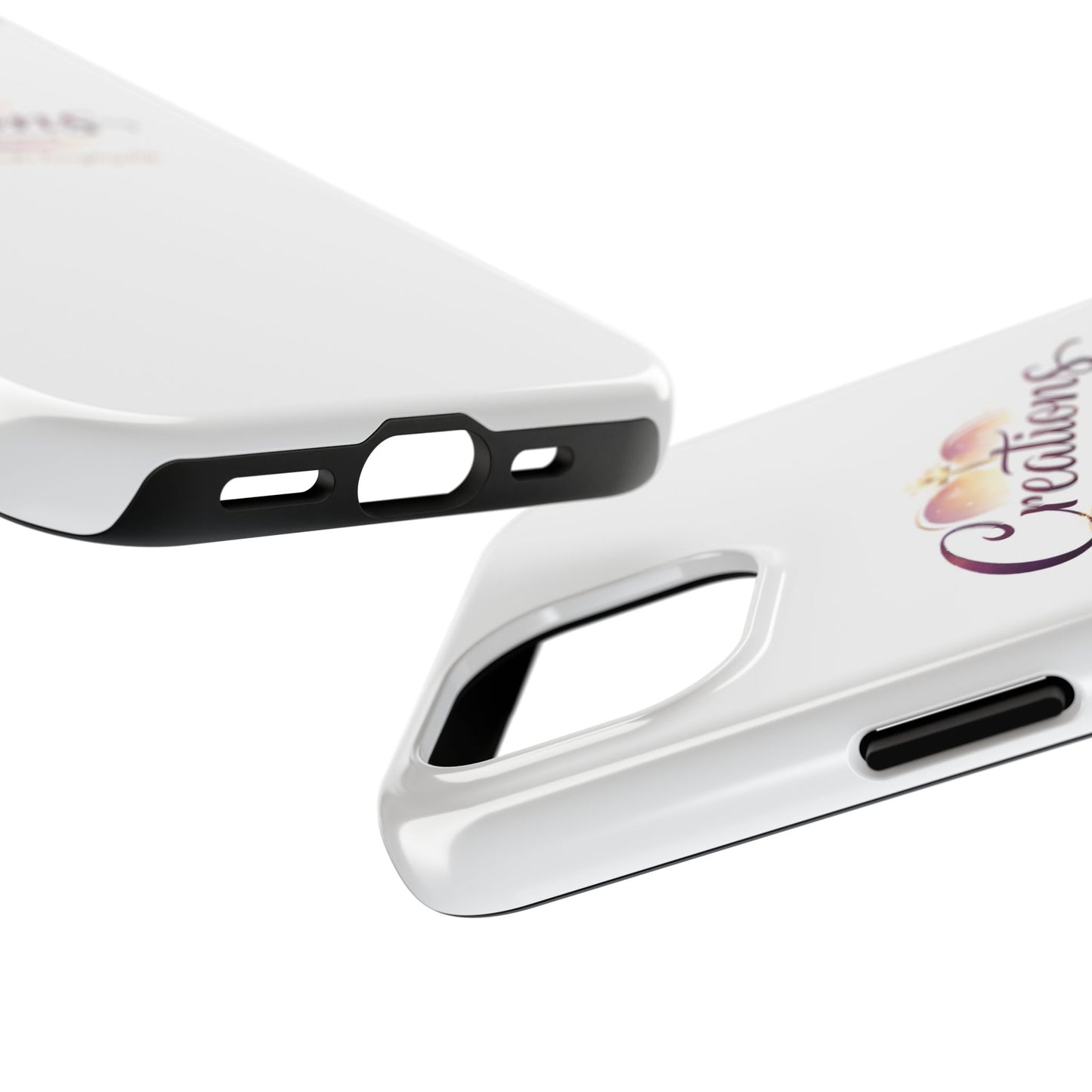 Tough Phone Case - "Creations by Donece" Logo Protective Cover
