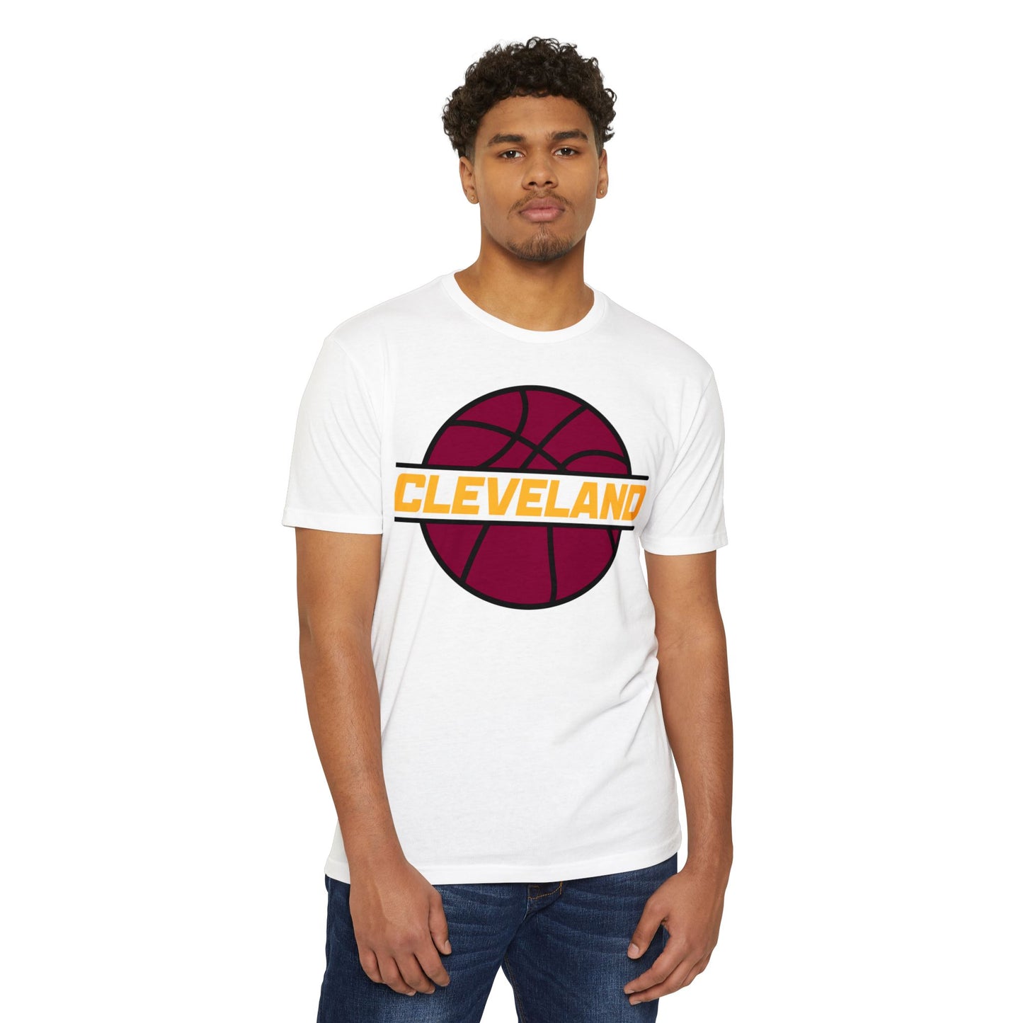 Cleveland Heart T-Shirt — Retro Script City Pride Tee