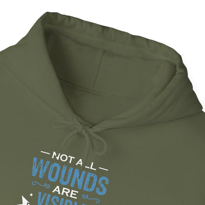 Not All Wounds Are Visible Hoodie