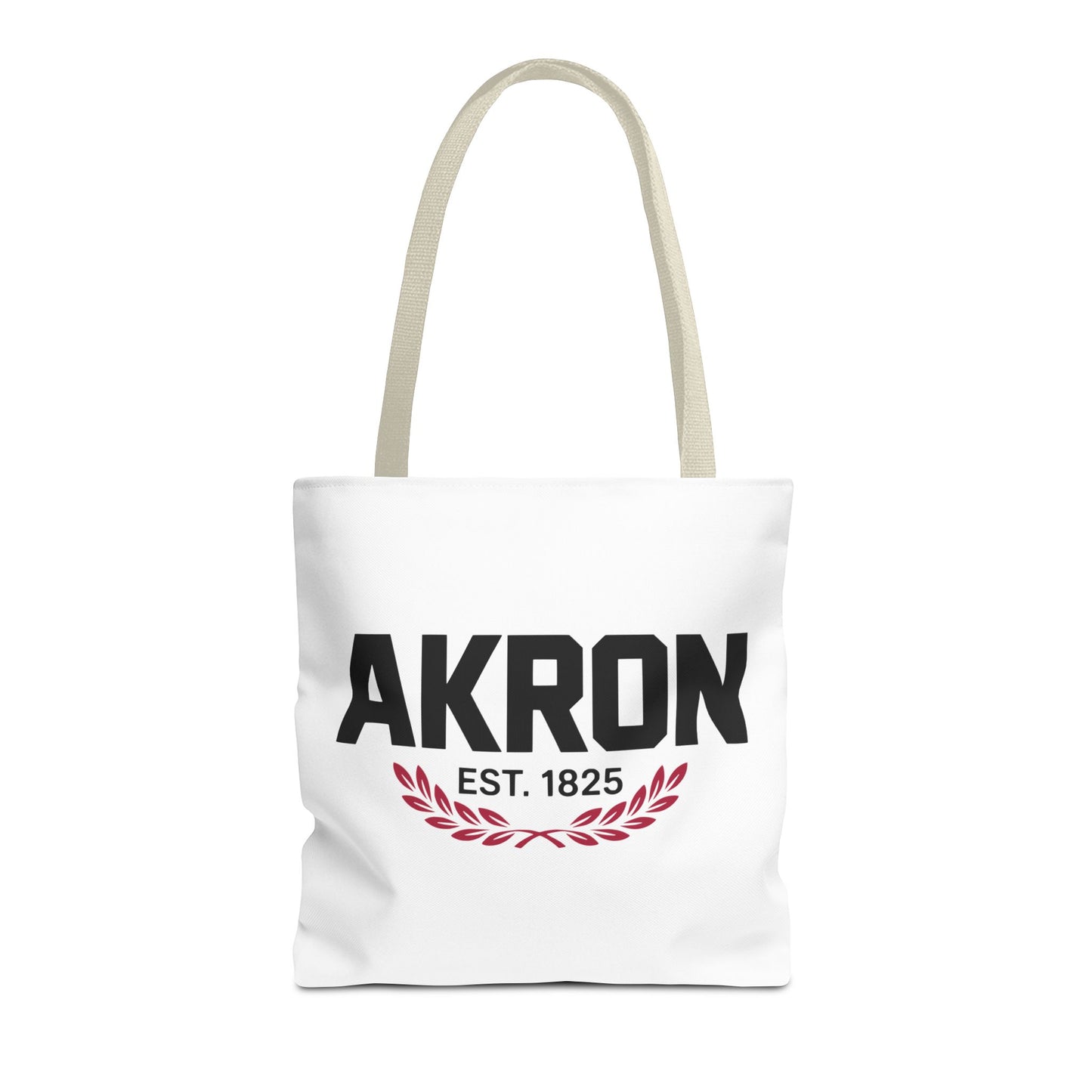 Akron Est. 1825 Tote Bag — City Pride Canvas Tote