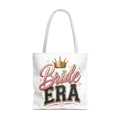 Bride Era Tote Bag — Bachelorette Bride Crown Tote for Bridal Shower & Wedding Weekend