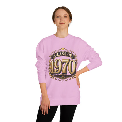 Class of 1970 Crewneck Sweatshirt — Vintage Alumni Reunion Gift