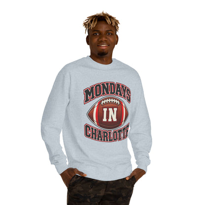 Mondays in Charlotte Football Sweatshirt