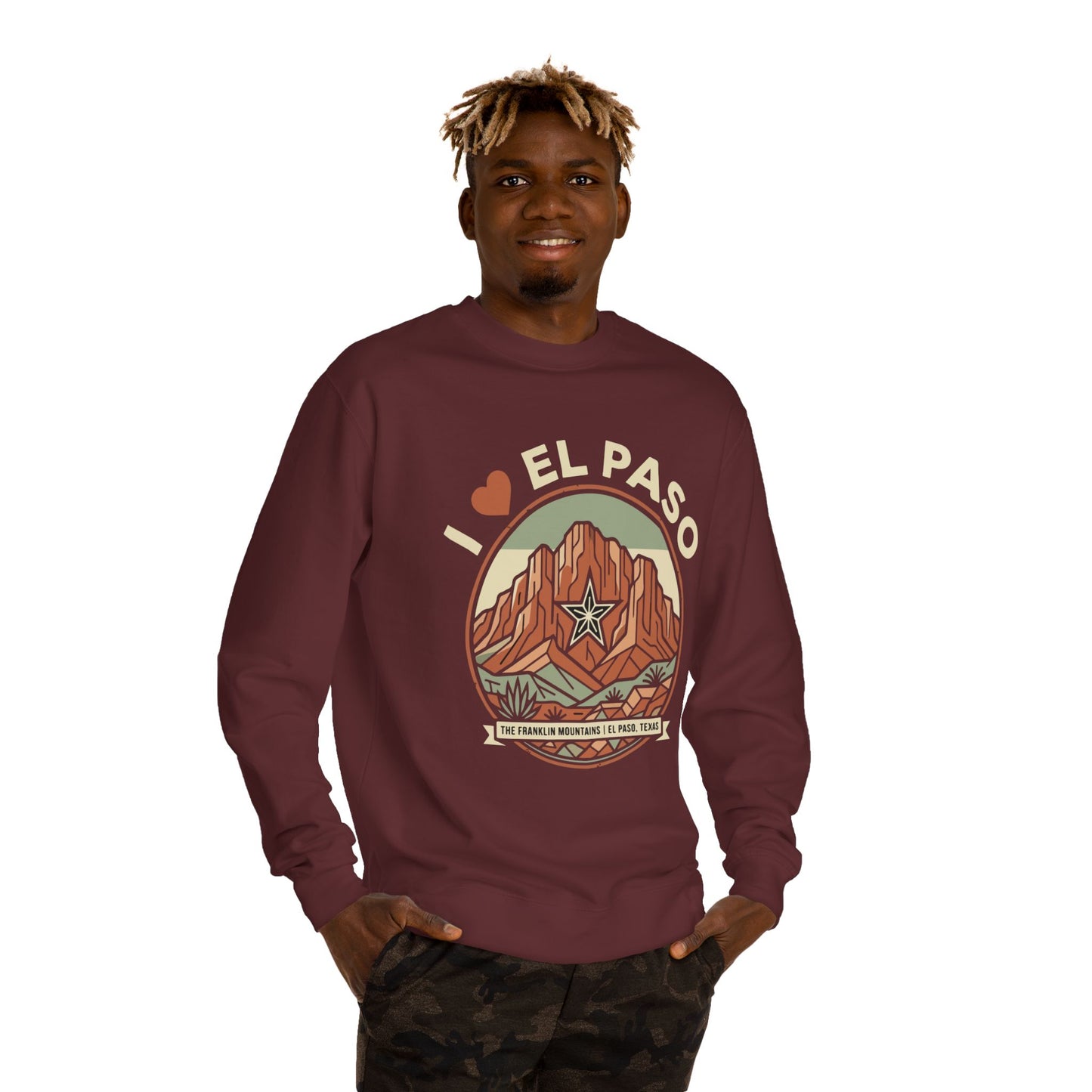 I  El Paso Mountain Badge Sweatshirt