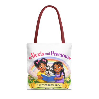 Children's Tote Bag – "Alexis and Precious" Early Readers Book Design