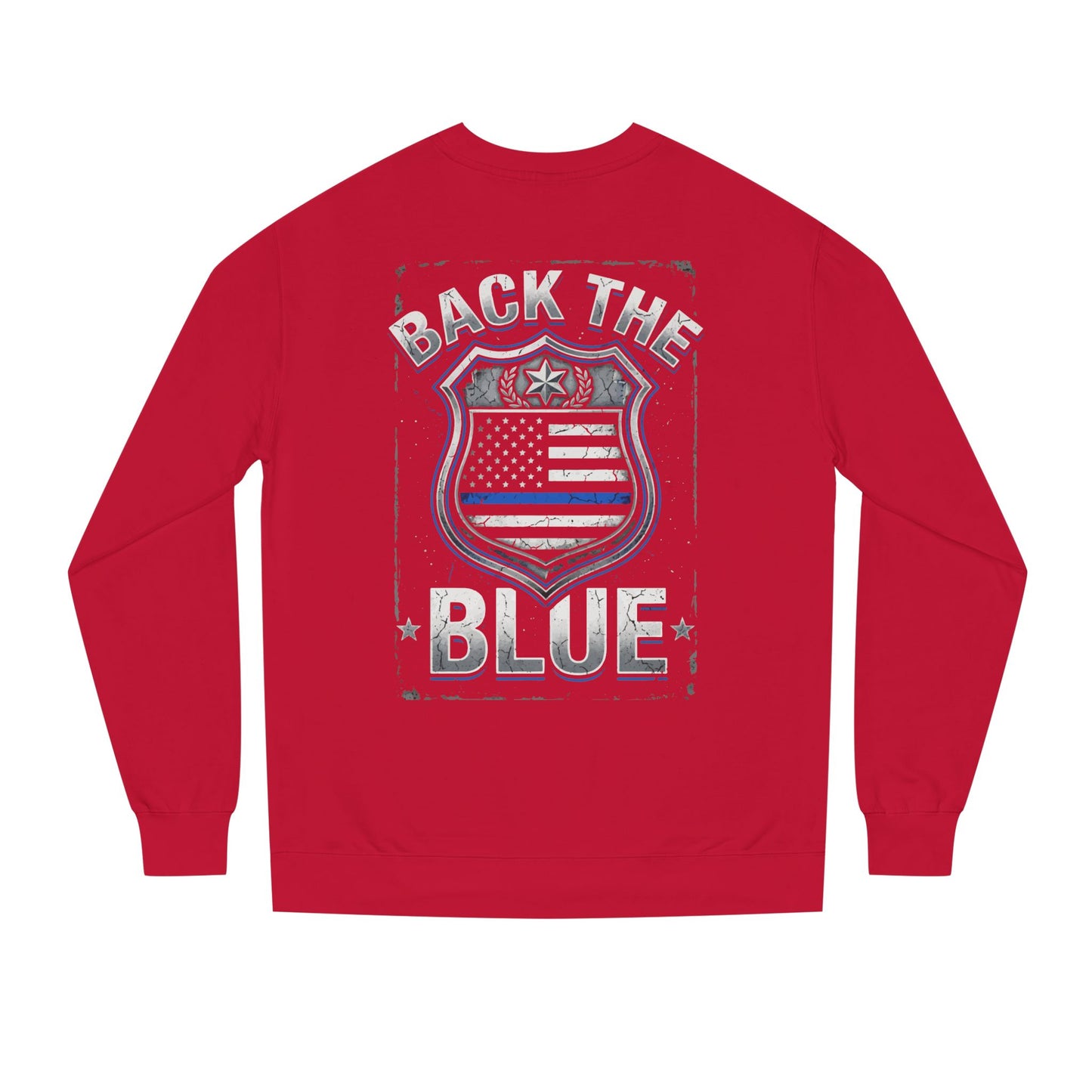 Back the Blue Sweatshirt — Police Support Crewneck