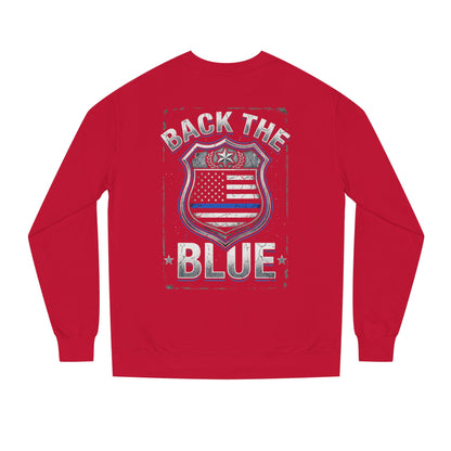 Back the Blue Sweatshirt — Police Support Crewneck