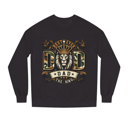 Dad The King Lion Sweatshirt – Best Ever DAD Camouflage Design