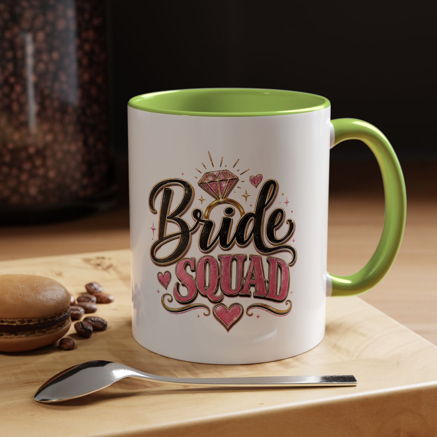 Bride Squad Coffee Mug — Bachelorette Party Gift, Bridal Shower Accent Mug