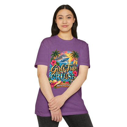 Girls Trip Cruise T-Shirt — Tropical Vacation Graphic Tee