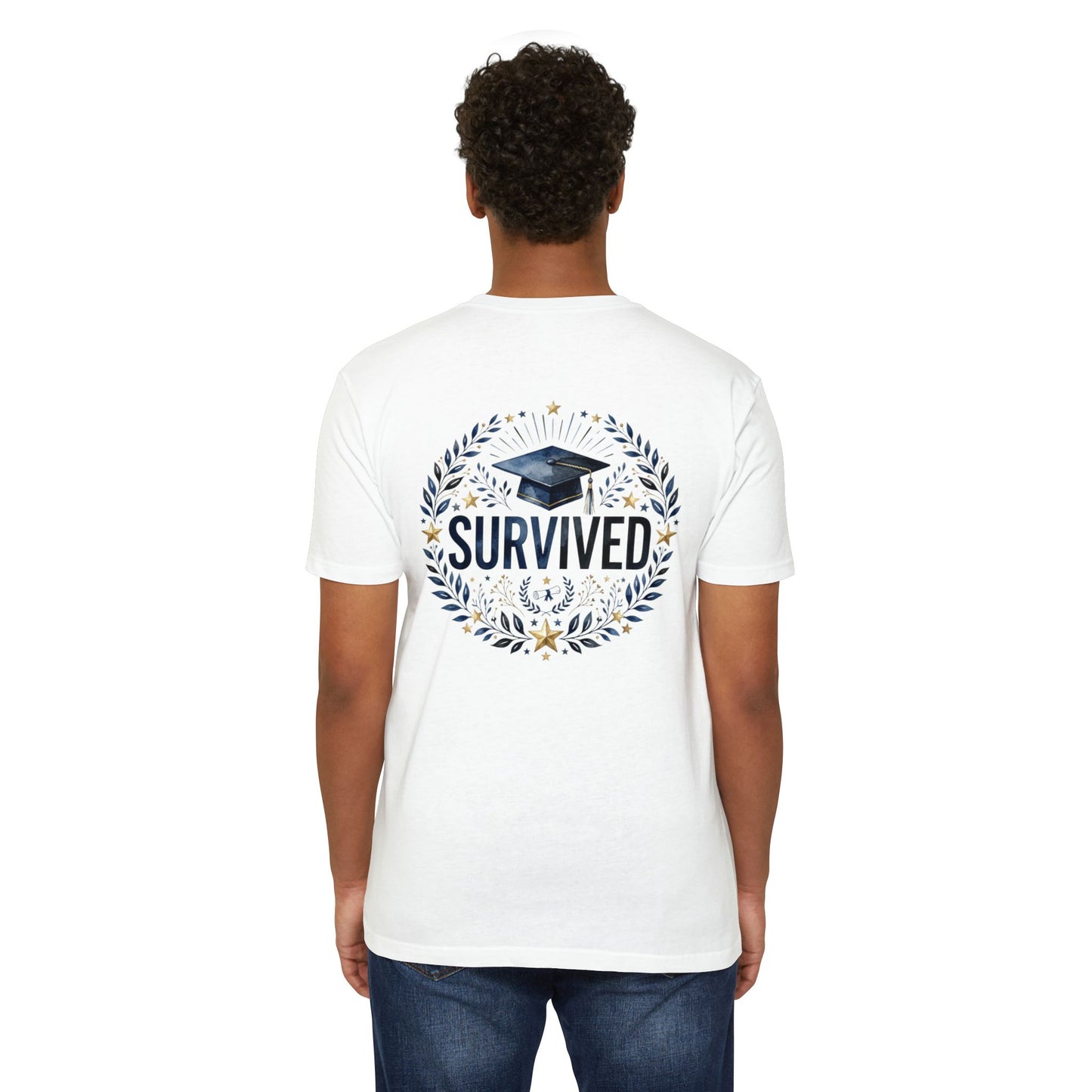 Survived Graduation Cap T-Shirt