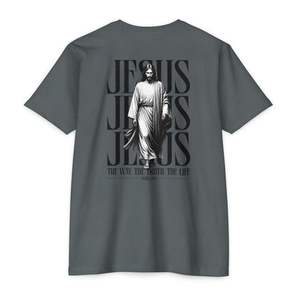 Jesus Graphic T‑Shirt — The Way The Truth The Life Faith Tee