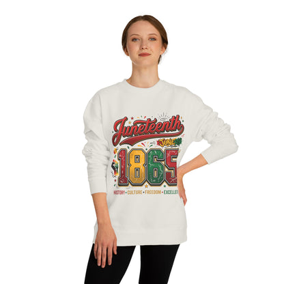 Juneteenth 1865 Crewneck Sweatshirt — History • Culture • Freedom
