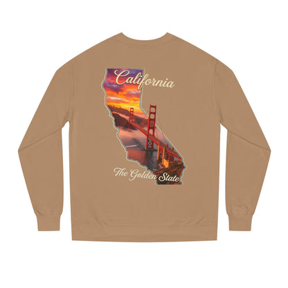 California Golden State Sweatshirt — Golden Gate Sunset Crew