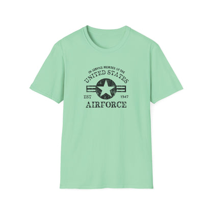 In-service Mime of the United States Est 1947 Airforce T-Shirt