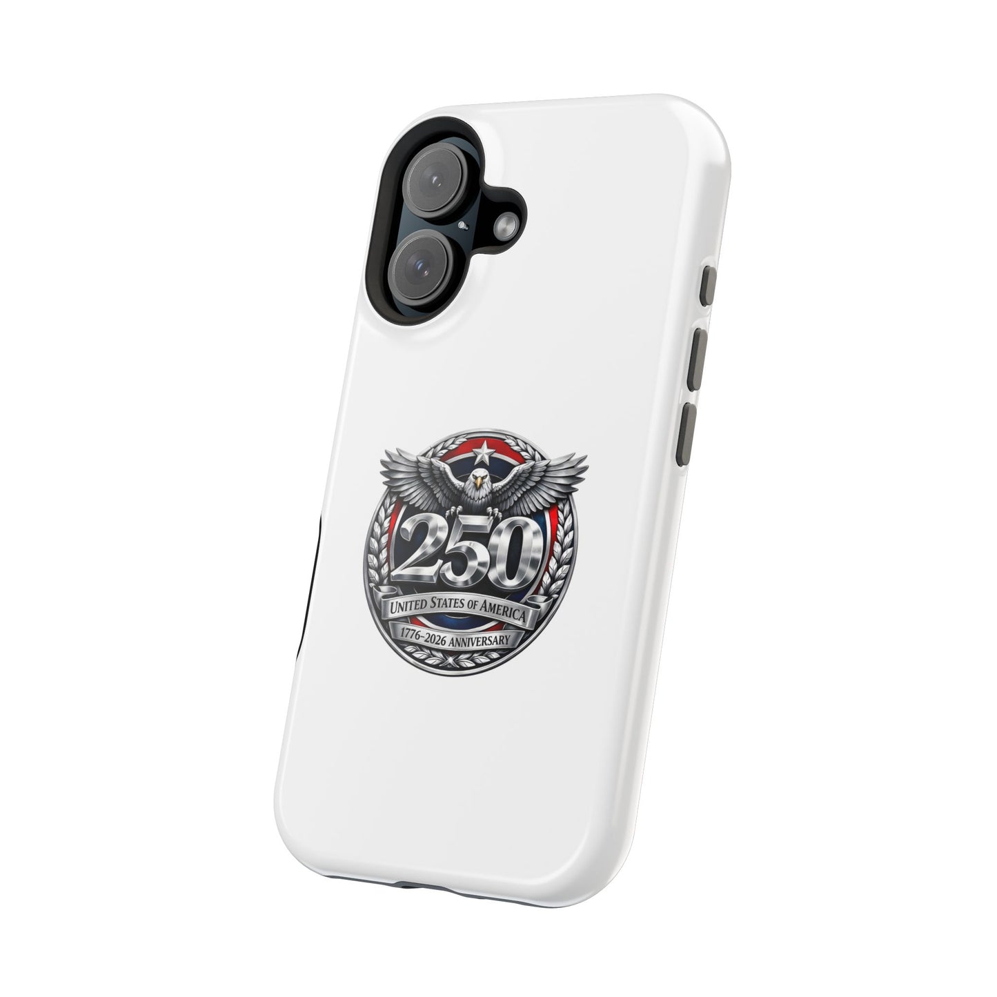 iPhone Magnetic Impact Case — 250th Anniversary Eagle Badge Design