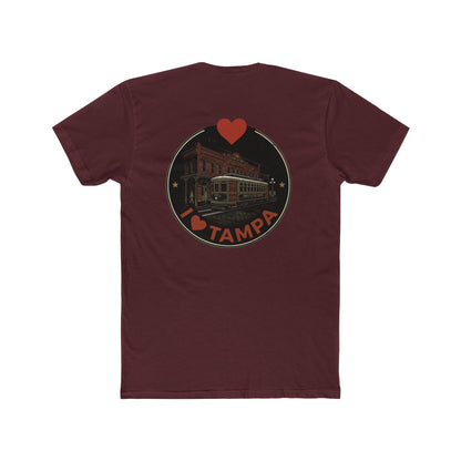 I Heart Tampa Streetcar T-Shirt — Retro Tampa Vintage City Tee