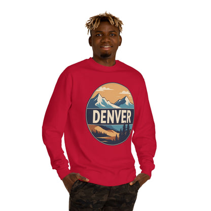 Denver Mountain Badge Sweatshirt