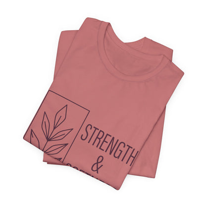 Strength & Softness Tee — First Lady Inspirational Graphic T-Shirt