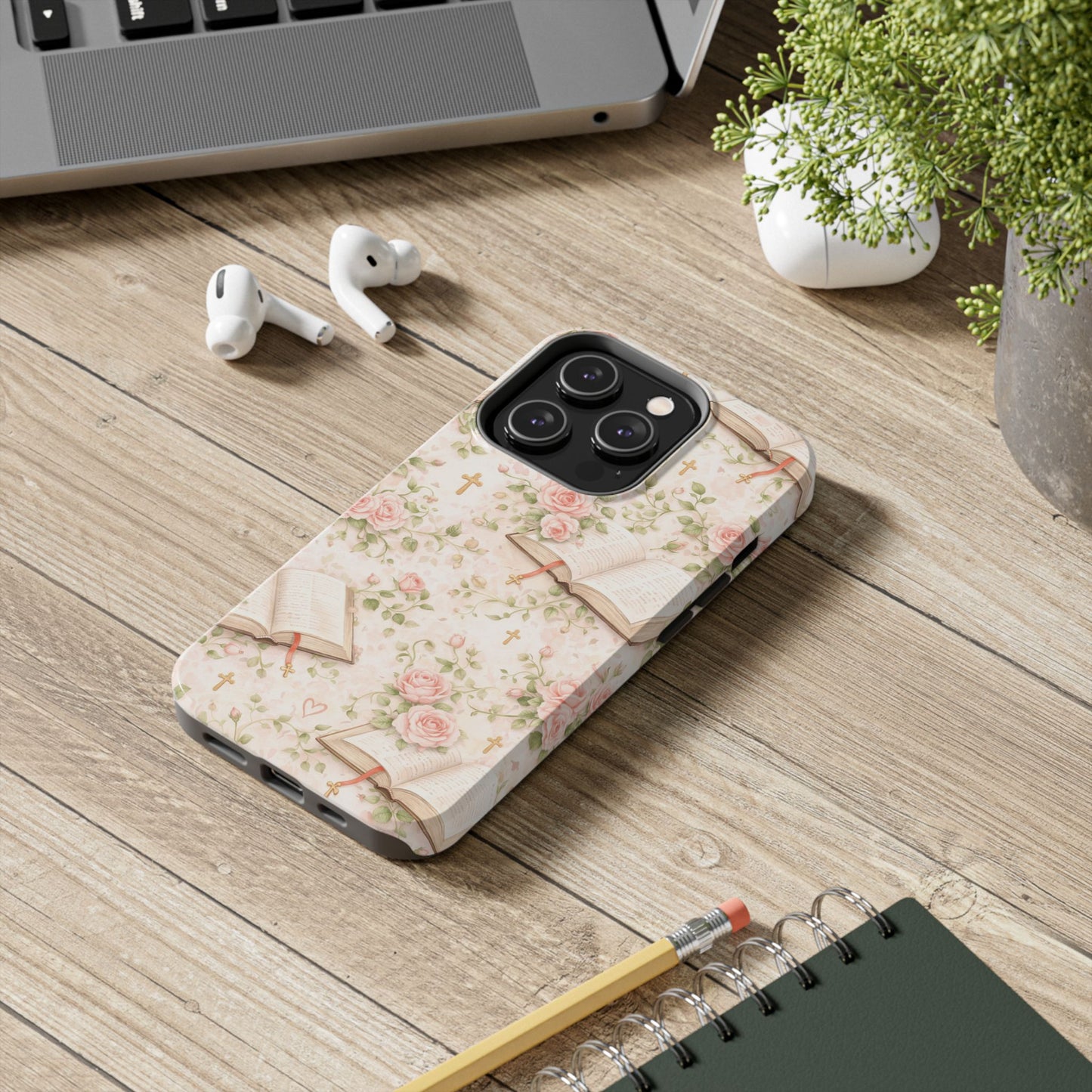 Blooming Blessings Phone Case | Christian Floral iPhone Case