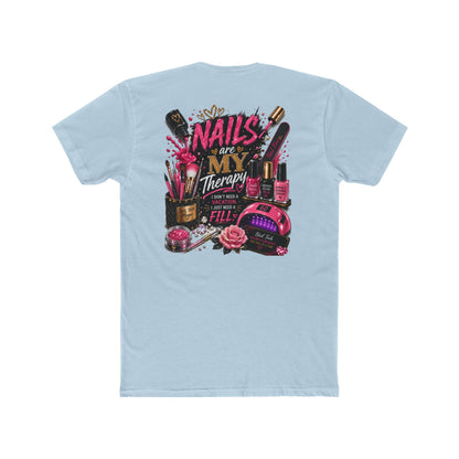 Nails Are My Therapy T-Shirt — Nail Tech & Manicurist Graphic Tee