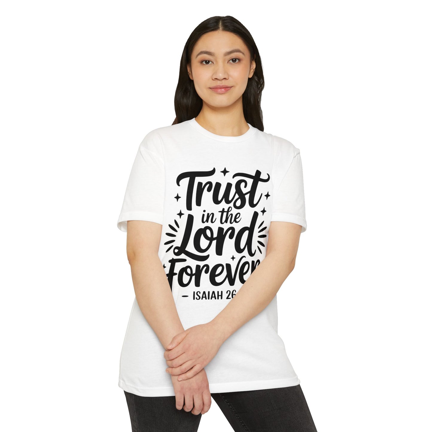 Trust in the Lord Forever T-Shirt — Isaiah 26:4 Christian Faith Tee