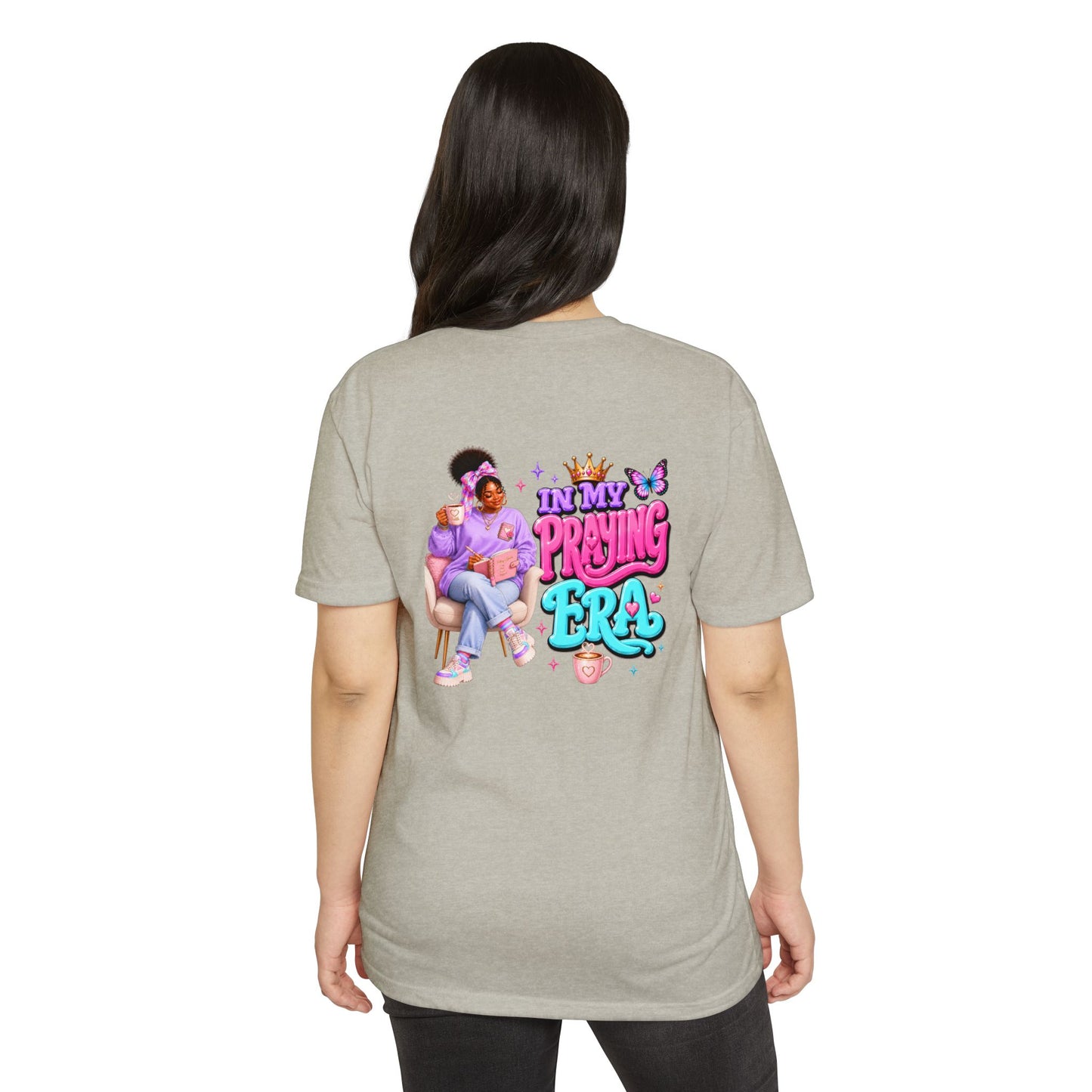 T-Shirt — "In My Praying Era" Feminine Faith Graphic Tee