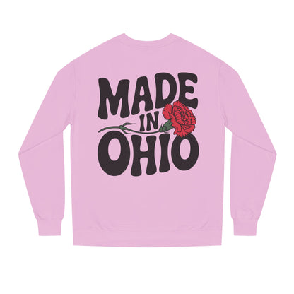 Made in Ohio Sweatshirt — Retro Floral State Pride Crewneck