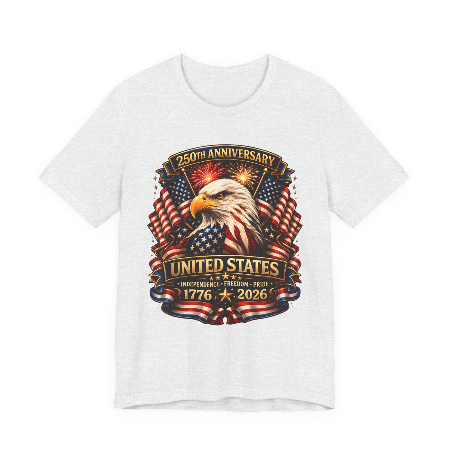 1776–2026 United States 250th Anniversary Eagle T-Shirt