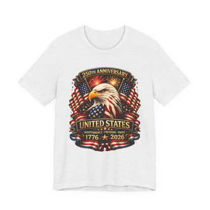 1776–2026 United States 250th Anniversary Eagle T-Shirt