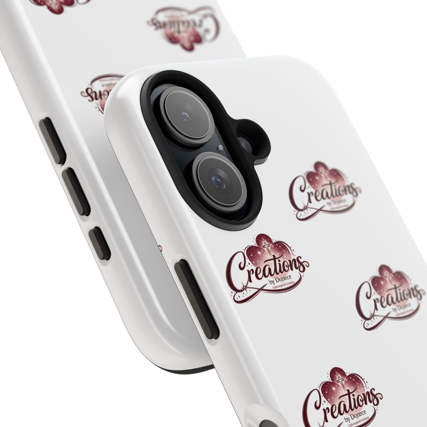 Logo Pattern Tough Phone Case — Creations Repeat Design