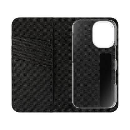 Christian Floral Phone Flip Case — "Jesus Saves" & Inspirational Scripture Wallet Cover