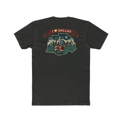 I Heart Dallas Tee — Vintage Dallas Skyline T-Shirt