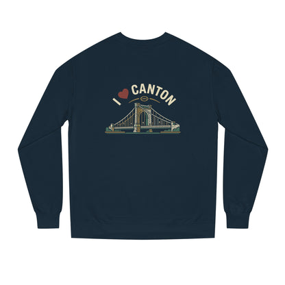 I  Canton Crewneck Sweatshirt — Canton Bridge Graphic Pullover