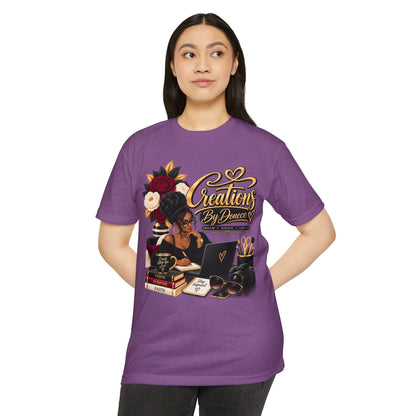 Creations By Denee Graphic T-Shirt — Black Woman Designer Artist Desk Tee