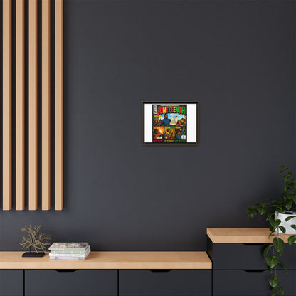 Juneteenth Comic Art Canvas - Framed Matte Wall Decor