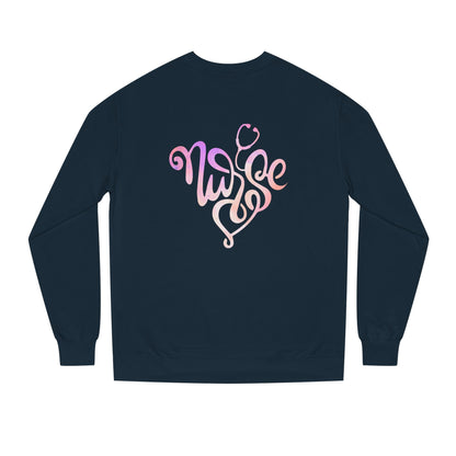 Nurse Heart Stethoscope Sweatshirt