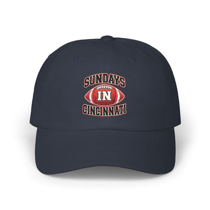 Dad Cap — "Sundays in Cincinnati" Football Hat