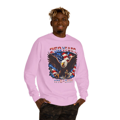 250 Years 1776–2026 Eagle Flag Sweatshirt