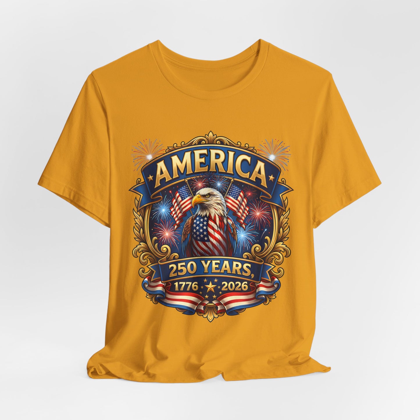 America 250th Anniversary T-Shirt — 1776–2026 Patriotic Eagle Tee