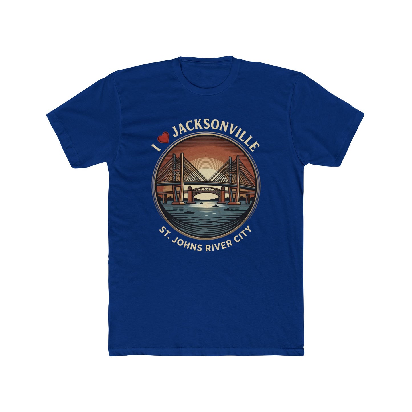 Jacksonville St. Johns River City Tee — I  Jacksonville Graphic T-Shirt