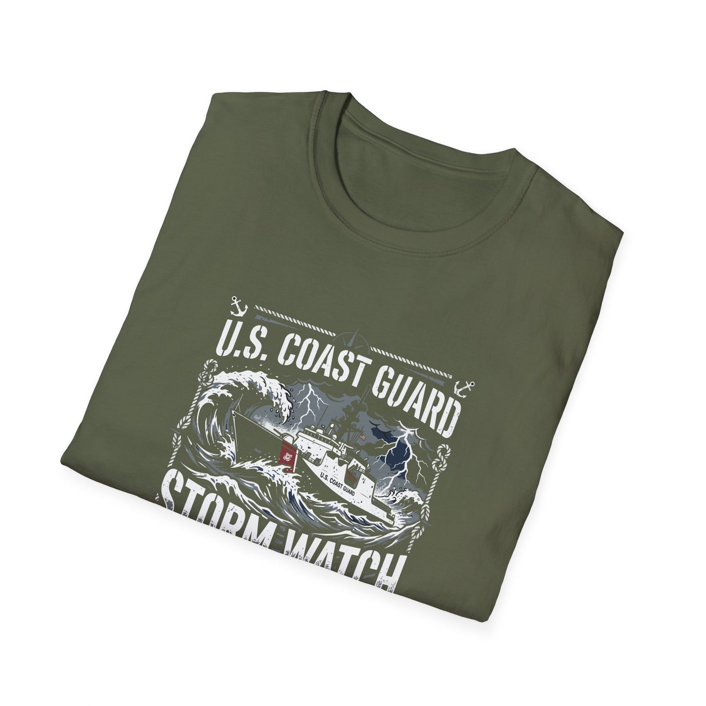 U.S. Coast Guard  Storm Watch Semper Paratus T-Shirt